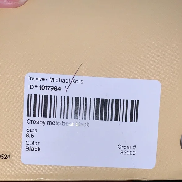 Michael Kors Black Moto Boots with Buckles NEW IN BOX !! - Picture 12 of 14